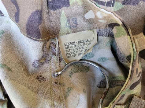 Us Army Multicam Aircrew Issue Trousers Medium Regular Gbf Militaria