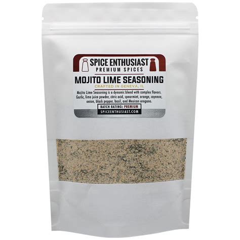 Spice Enthusiast Mojito Lime Seasoning 8 Oz Grocery