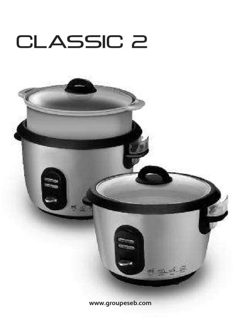 Tefal Classic 2 rk1038 | PDF