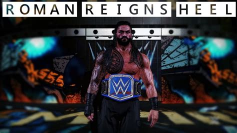 Roman Reigns Heel 2020 Clash Of Champions Updated Attire Mod WWE 2K19