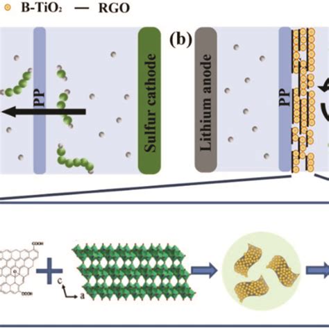 Schematic Diagrams Of The Polysulfide Shuttle Effect In Lis Batteries