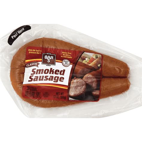 Bar S® Classic Smoked Sausage 13 Oz Pack Salchichas Selectos