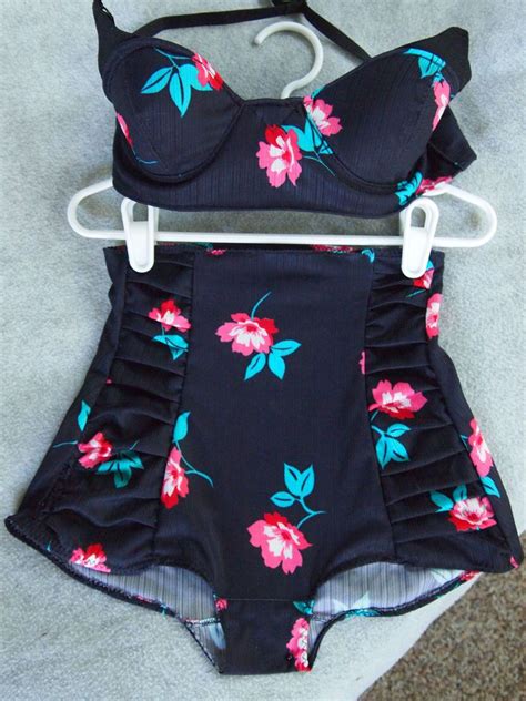 How To Sew A High Waisted Swimsuit Diy Bikini Pattern Artofit