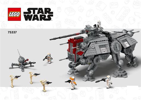 Instrukcja Lego Set Star Wars Maszyna Krocz Ca At Te