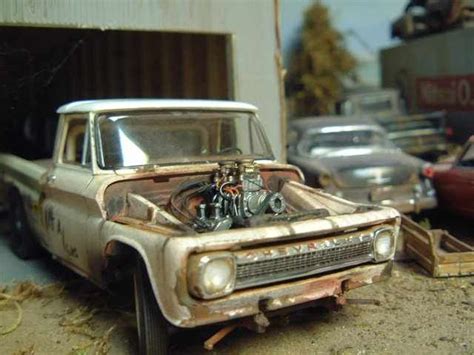 Unrestored Truck Junker Models Model Car Diorama Car Model Model