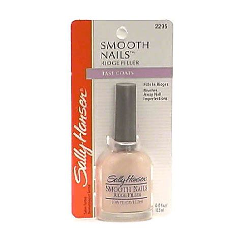 Sally Hansen Smooth Nails Ridge Filler Base Coats Stuffing Foodtown