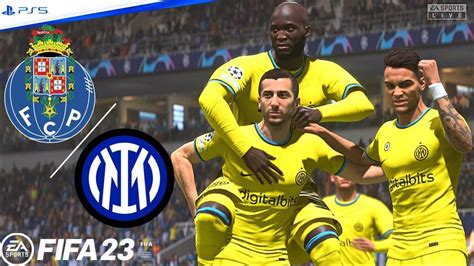 Fc Porto Vs Inter Milan Fifa Uefa Champions League Round Of