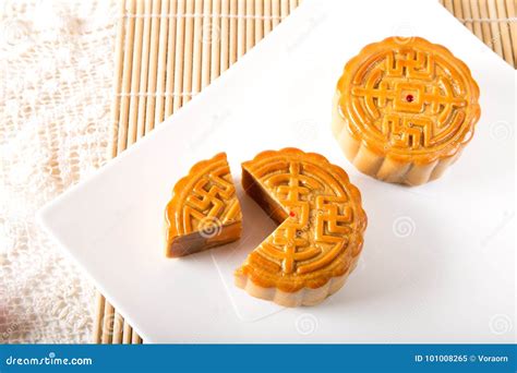 Chinese Moon Cake for Festival Stock Image - Image of festival, belief ...