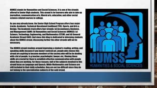 Humss | PPT