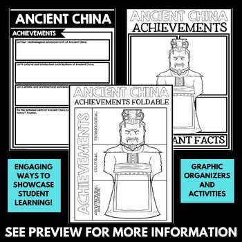 Ancient China Unit Achievements Of Ancient China Projects Activities