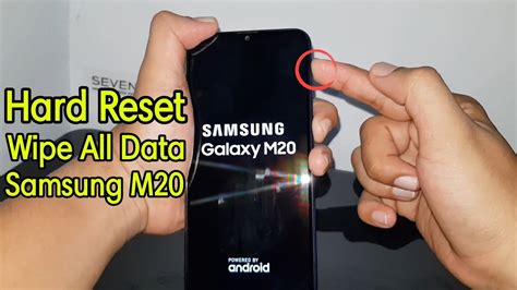 Wipe All Data Hard Reset Samsung M20 SM M205G Lupa Password Pola