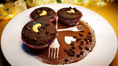 Rich Eggless Chocolate Cupcake Without Oven Recipe Christmas Special Recipe Neena S