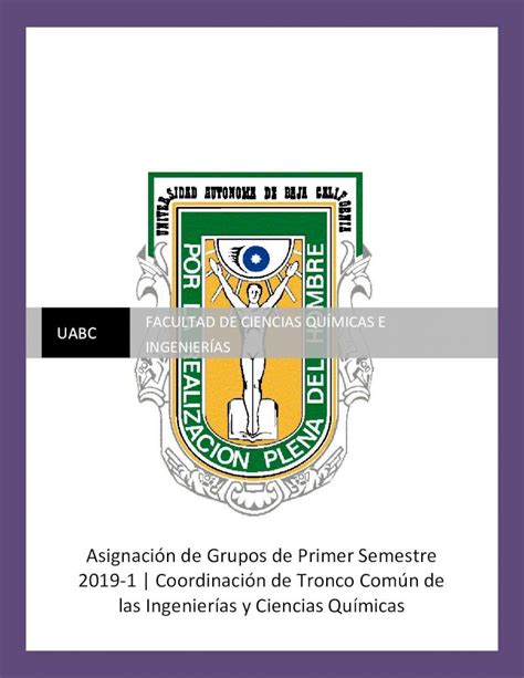 Pdf Facultad De Ciencias Qu Micas E Ingenier As