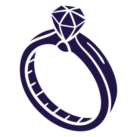 Design PNG E SVG De Aliança De Casamento Azul Para Camisetas