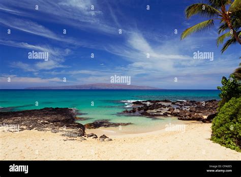 Turquoise Water At Secret Beach Makena Maui Hawaii Sometimes Called