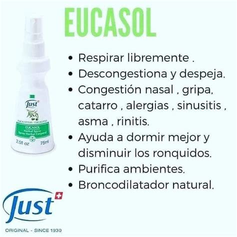 Eucasol Just Spray Env O Gratis Cuotas Sin Inter S