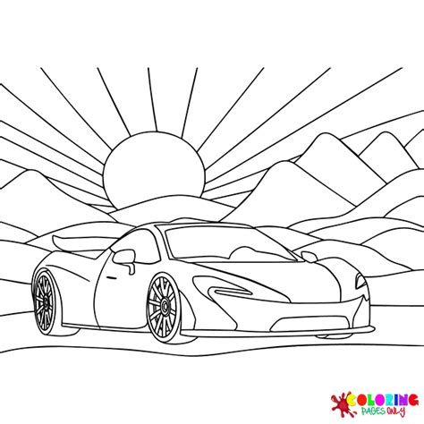 Coloriages Mclaren Coloringpagesonly