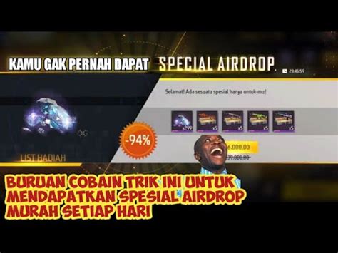 CARA TERBARU MENDAPATKAN SPESIAL AIRDROP MURAH SETIAP HARI DENGAN MUDAH