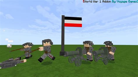 World War 1 Addon Remastered Mcpe Addons Minecraft Pe Addons Mods Maps Shaders Textures