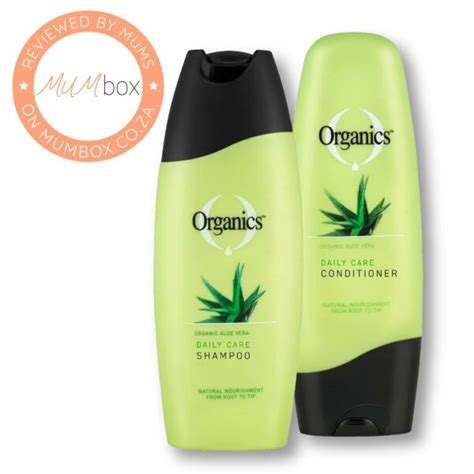 Organics Daily Care Aloe Vera Shampoo And Conditioner 400ml Mumbox