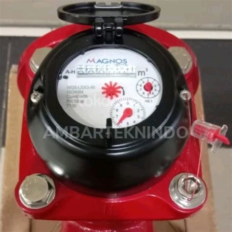 Jual Jual Water Meter Limbah Magnos Size Inch Meteran Air Limbah