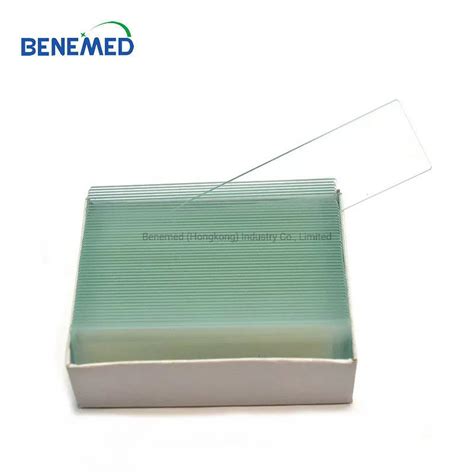 Disposable Lab Prepared Microscope Glass Slide Microscope Slides And