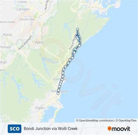 Sco Route Schedules Stops Maps Bondi Junction Via Wolli Creek