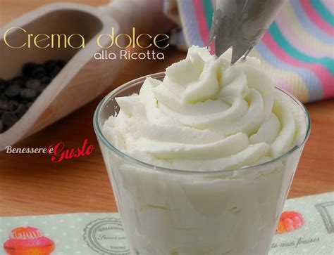 Crema Dolce Alla Ricotta Per Torte E Dessert