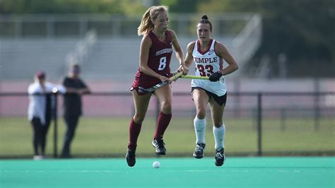 Postgame Lafayette Field Hockey Vs Temple YouTube