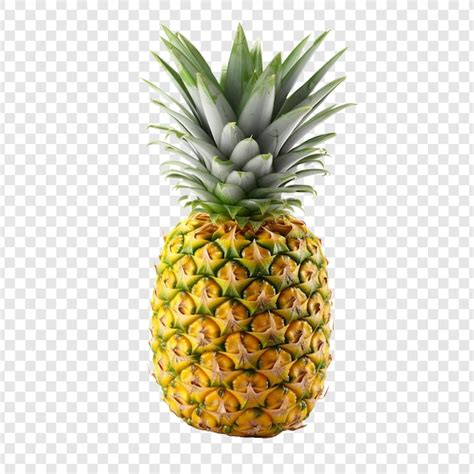 Fruit D Ananas Isol Sur Fond Transparent Psd Gratuite