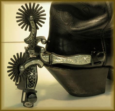 Handmade Buckaroo Style Spurs From Jwp Otb80 Bands With Csb Shanks