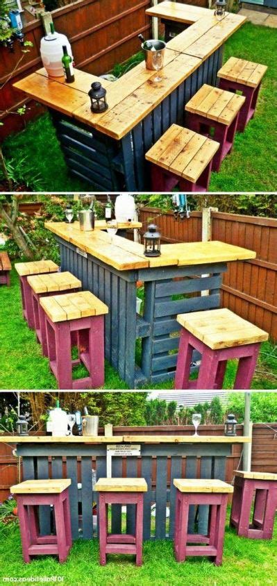 Meuble De Jardin En Palettes Id Es Diy Canons