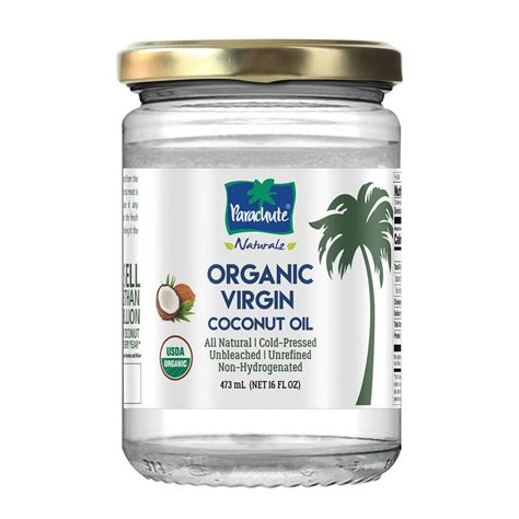 Patachute Organic Virgin Coconut Oil 16 Oz 45828 Buy Online