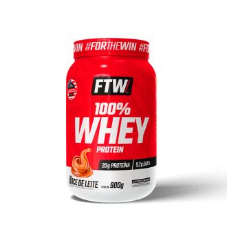 100 Whey Protein Doce De Leite 900g FTW