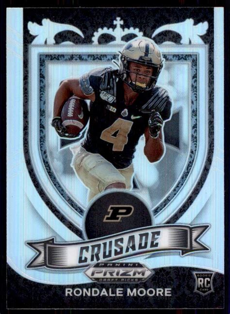 2021 Prizm Draft Crusade Silver Rondale Moore Rookie 171 EBay