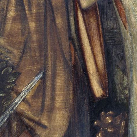 King Mark And La Belle Iseult Edward Burne Jones Canvas Print