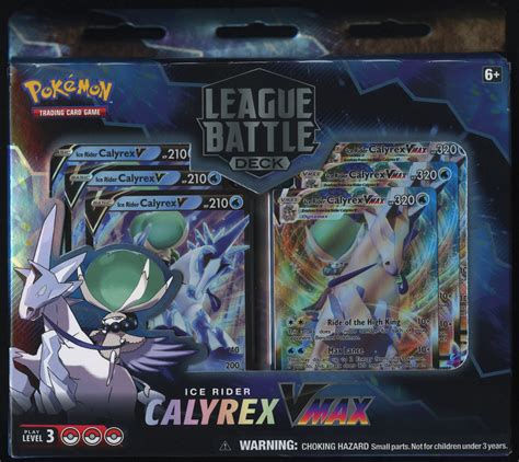 Pokemon Tcg Ice Rider Calyrex Vmax League Battle Deck Pristine Auction