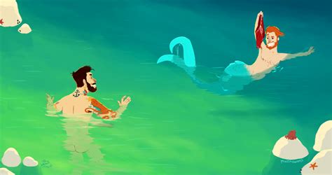 Matt Howorth Mermaid Art Mermaids And Mermen Gay Art