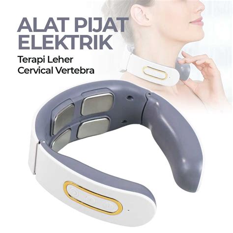 Jual Lemecima Alat Pijat Elektrik Terapi Leher Cervical Vertebra