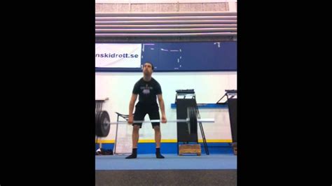 Crossfit Wod Diane 2min Markus Robèrtwmv Youtube