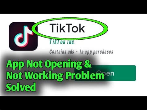 How To Fix Tik Tok Not Opening Not Working Problem Solved Youtube