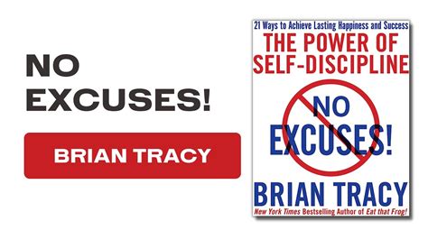 No Excuses By Brian Tracy Youtube