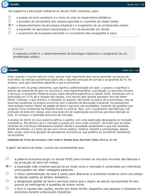 Simulado Av Teoria Das Organiza Es Pdf Teoria Das Organiza Es