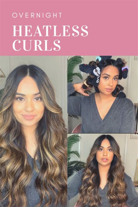 Effortless Heatless Curls