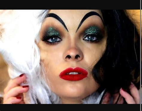 Cruella Halloween Make Up Looks Halloween Inspo Disney Halloween