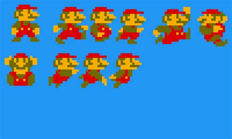 Pixilart Smb1 Sprite Sheet By Atobin0002