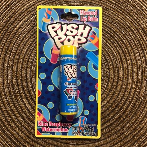 Lotta Luv Makeup Push Pop Blue Raspberry Watermelon Lip Balm Poshmark