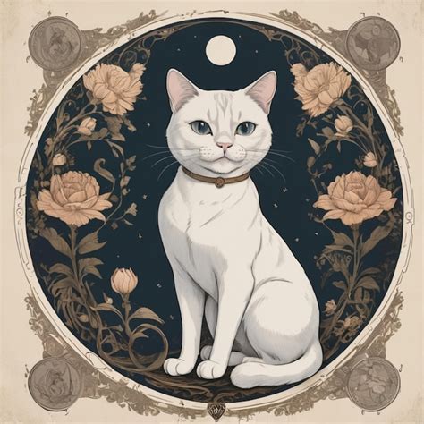 Victorian Cat Vectors And Illustrations For Free Download
