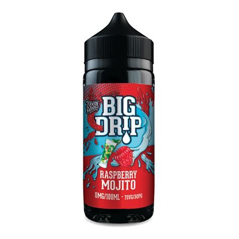 Raspberry Mojito By Big Drip Ml Shortfill Vape Now