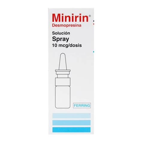 Minirin solución en spray 2 5 ml Walmart